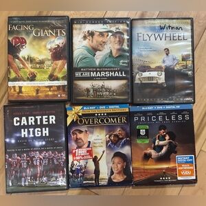 Inspirational Sports and Drama DVD Collection